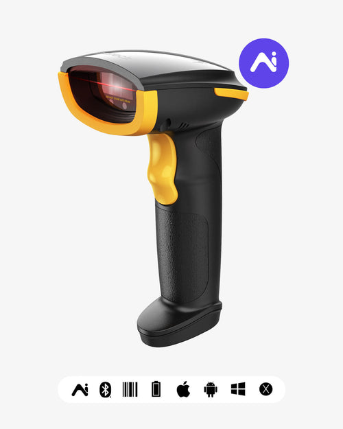 BCST-21-AI AI Bluetooth Barcode Scanner with APP/SDK & Extrem lange Übertragungsdistanz