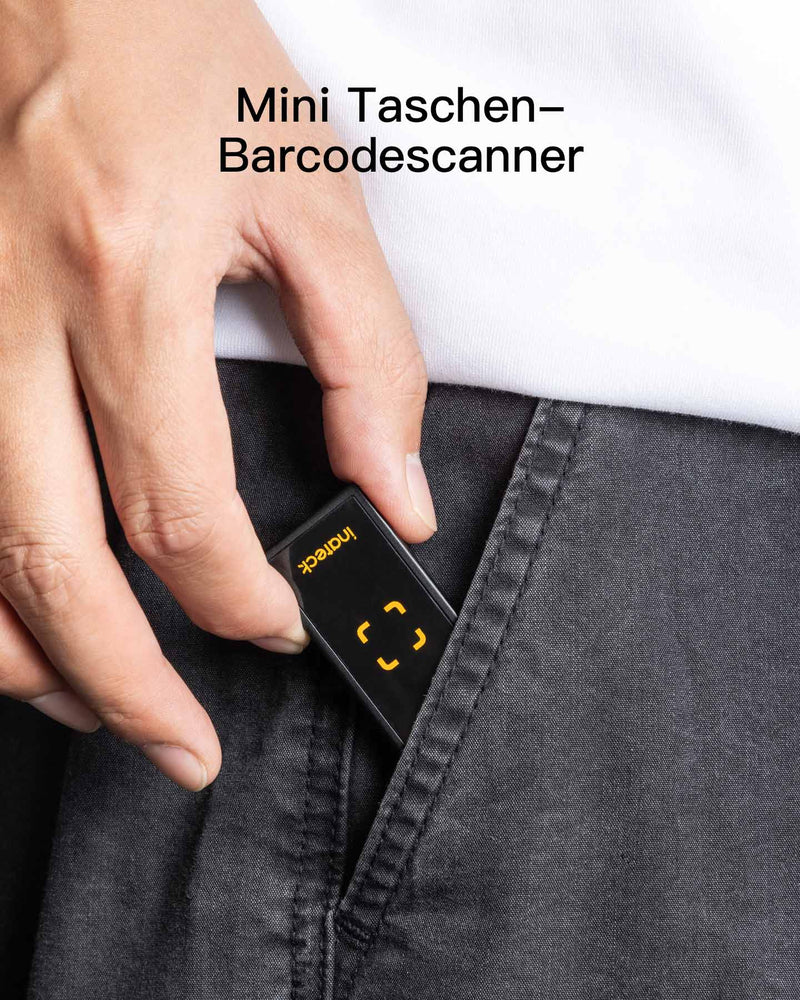 BCST-46 Mini Tragbarer 2D Kabellos Barcode-Scanner mit APP und SDK