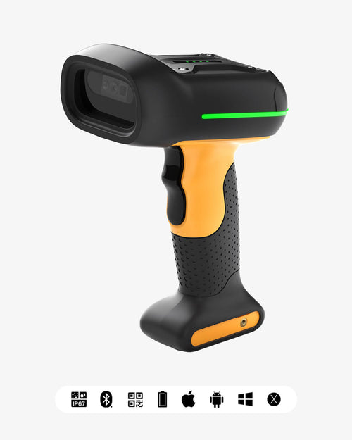 BCST-75 Industrieller Bluetooth Barcode Scanner mit IP67 Wasser Staubdicht & APP SDK